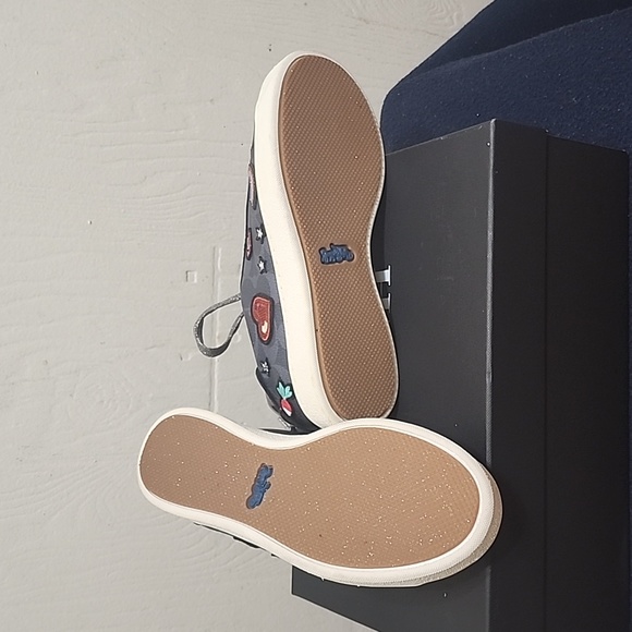 womens leather Coach casual sneakers - Picture 4 of 4